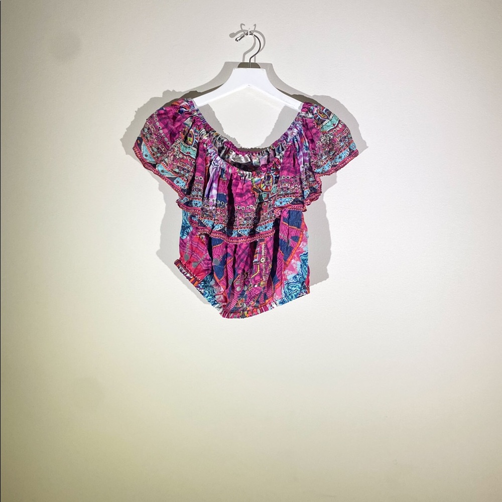 NWT CAMILLA OFF THE SHOULDER TOP